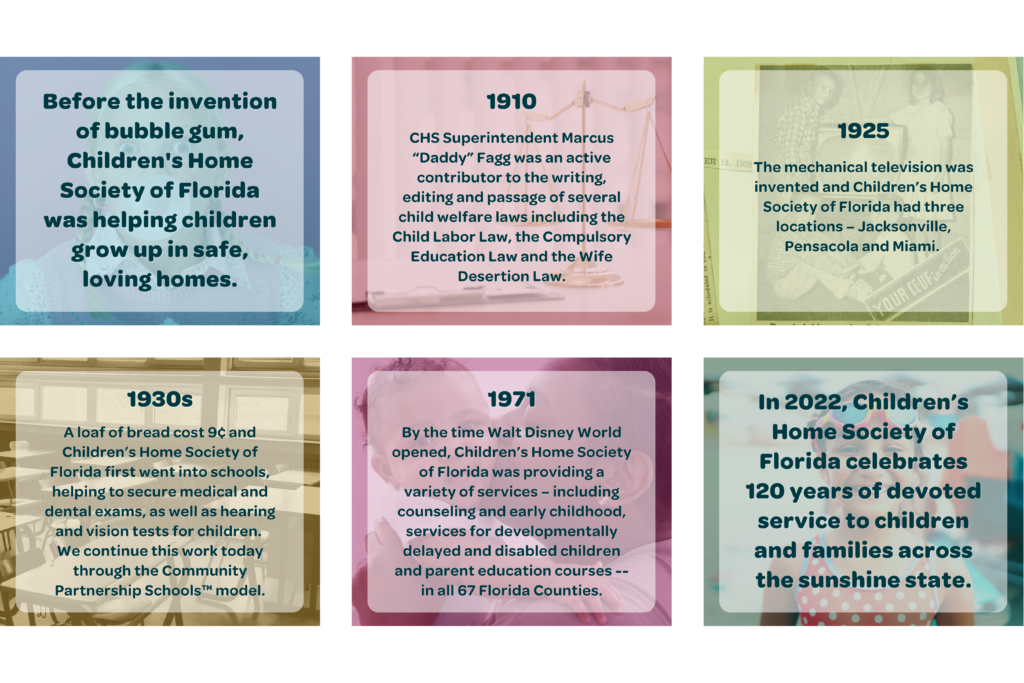 120 Years of Inspiring GOOD Children's Home Society of Florida