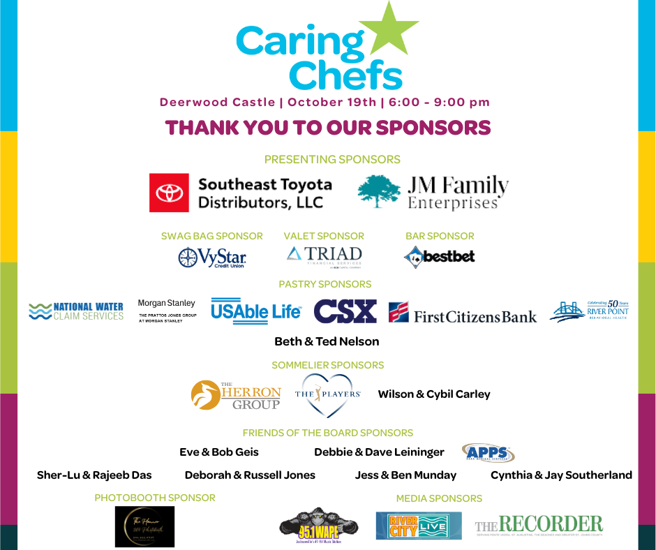 Caring Chefs 2025 Sponsors